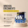 Minoxidil Kirkland 5% Original x6 | Rutina 6 Meses