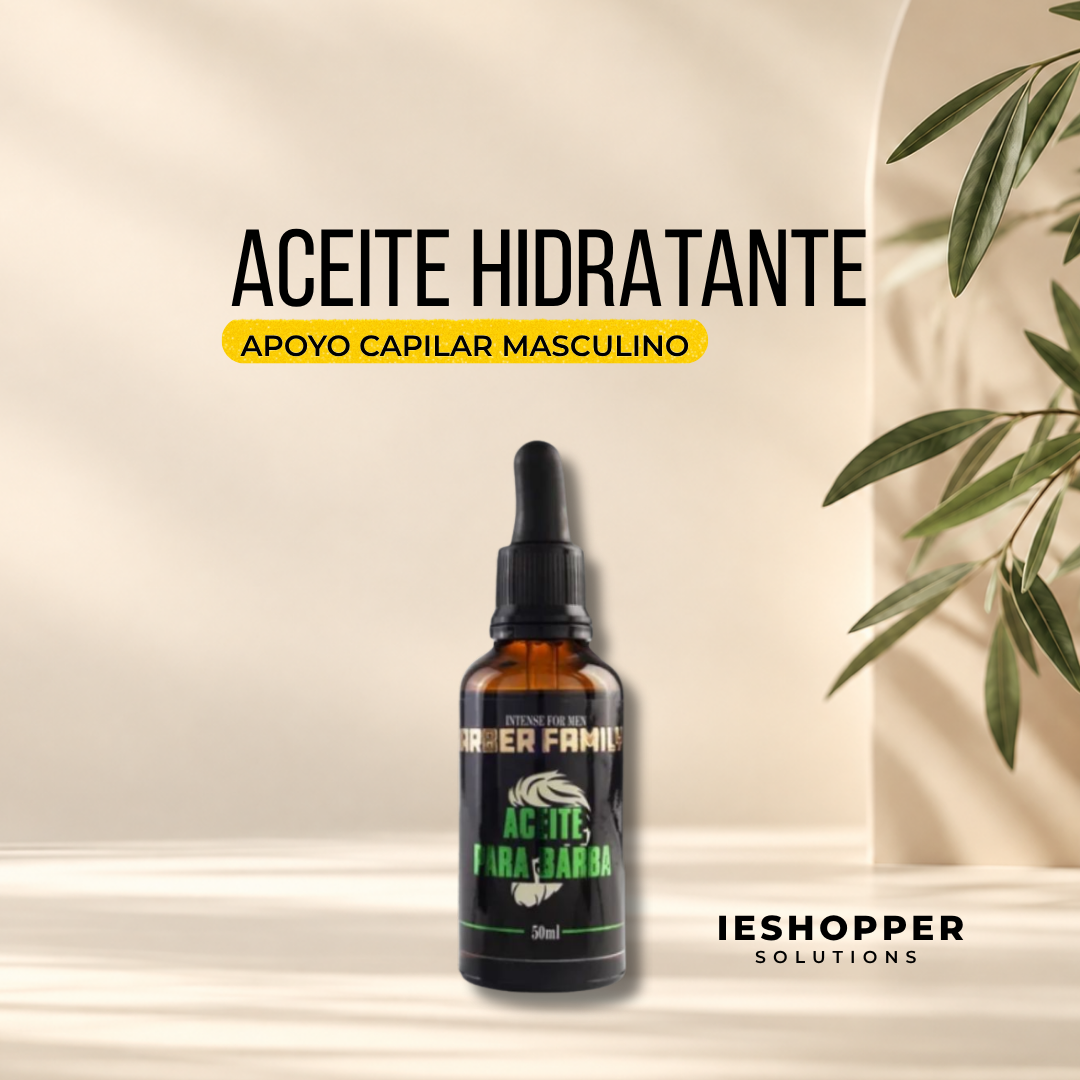 Aceite Hidratante Barber Family para Barba