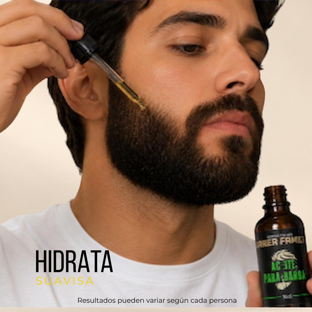 Aceite Hidratante Barber Family para Barba