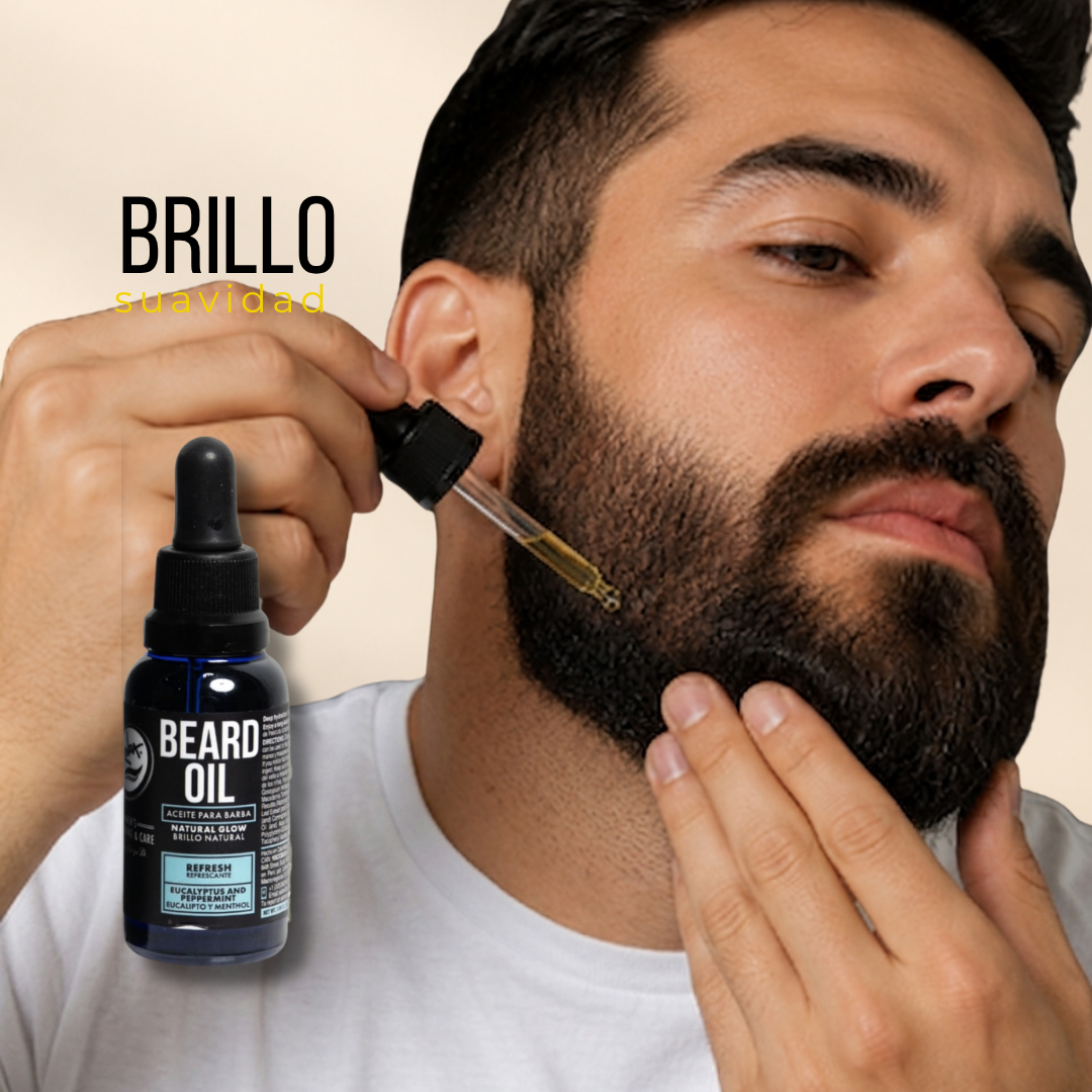 Aceite para Barba Rolda | Eucalipto y Mentol
