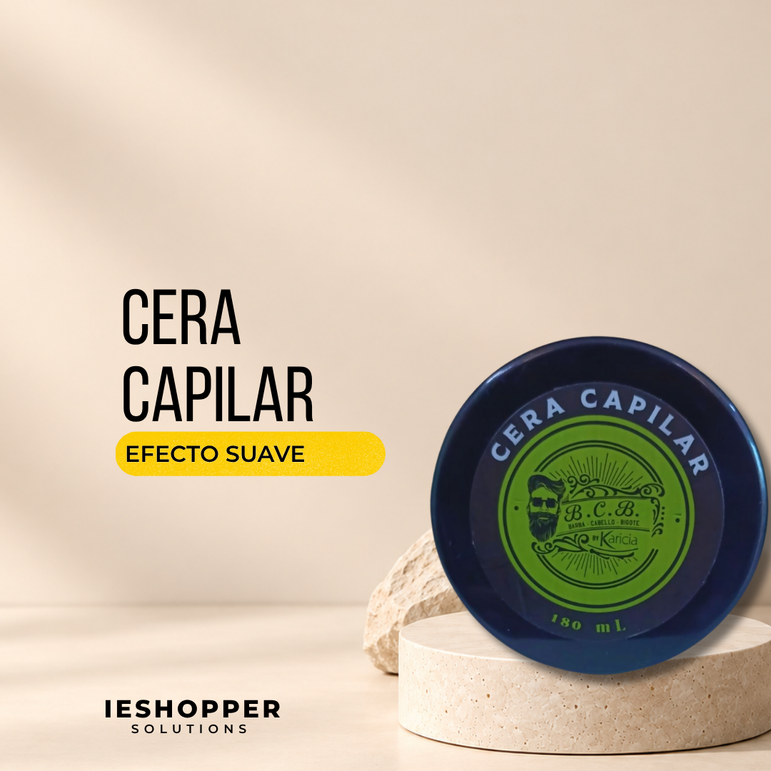 Cera Capilar Karicia Libre de Sal | Fijación Suave