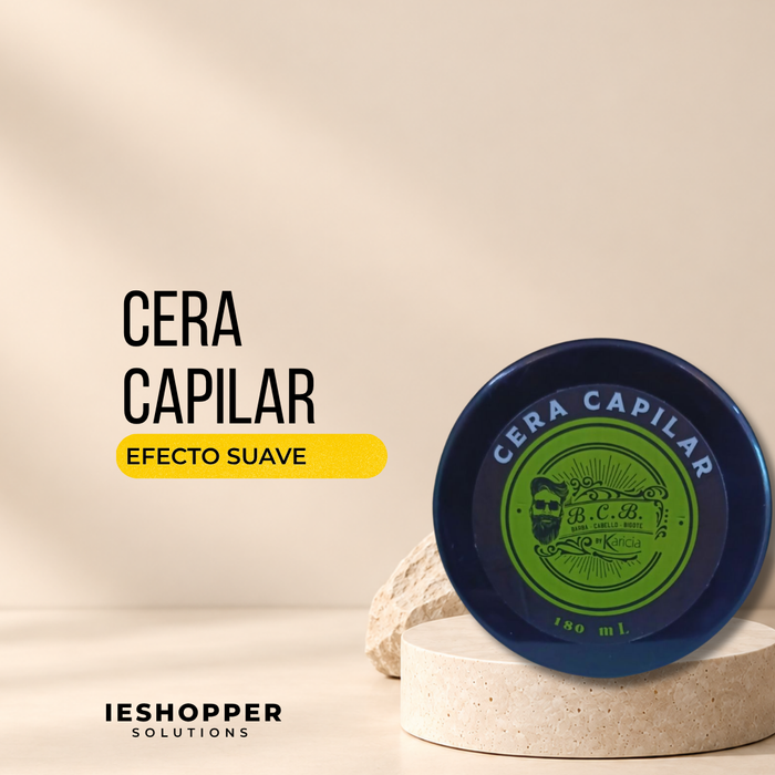 Cera Capilar Karicia Libre de Sal | Fijación Suave