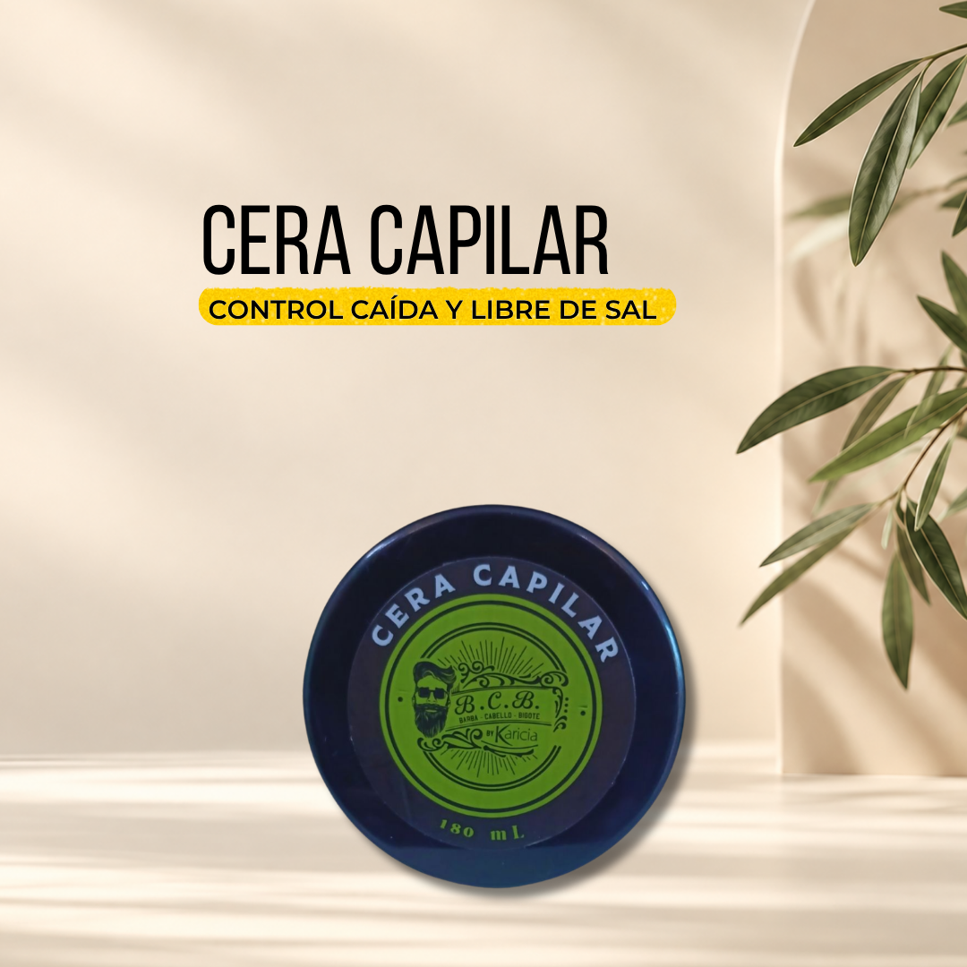 Cera Capilar Karicia Libre de Sal | Fijación Suave