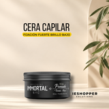 Cera Iconic Men Immortal | Fijación Fuerte y Brillo Bajo