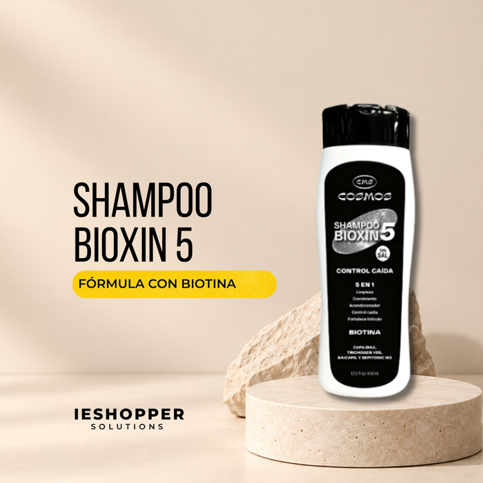 Champú Cosmos Bioxin 5 con Biotina | Engrosador