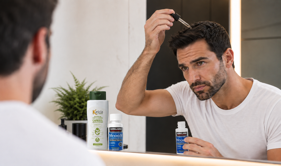 ¿Cómo aplicar Minoxidil correctamente?