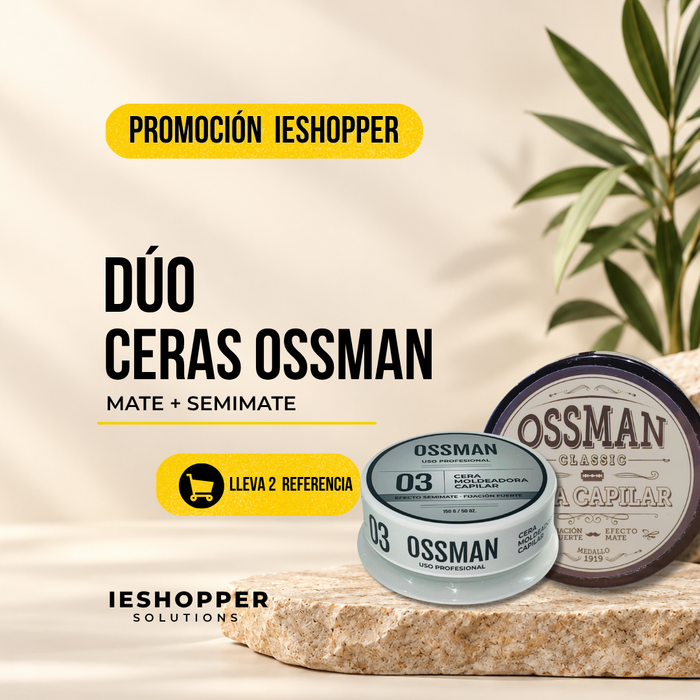 Dúo Ceras Ossman Mate + Semimate
