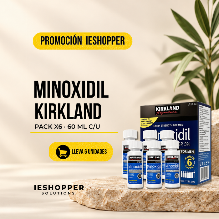 Kit Capilar Kirkland x6 | 6 Meses