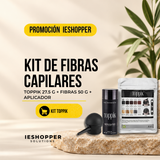 Kit de Cobertura Toppik 27.5 g + Fibras 50 g + Aplicador