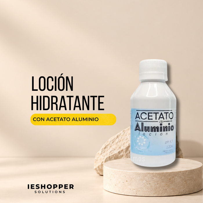 Loción de Acetato de Aluminio | Cuidado de la Piel