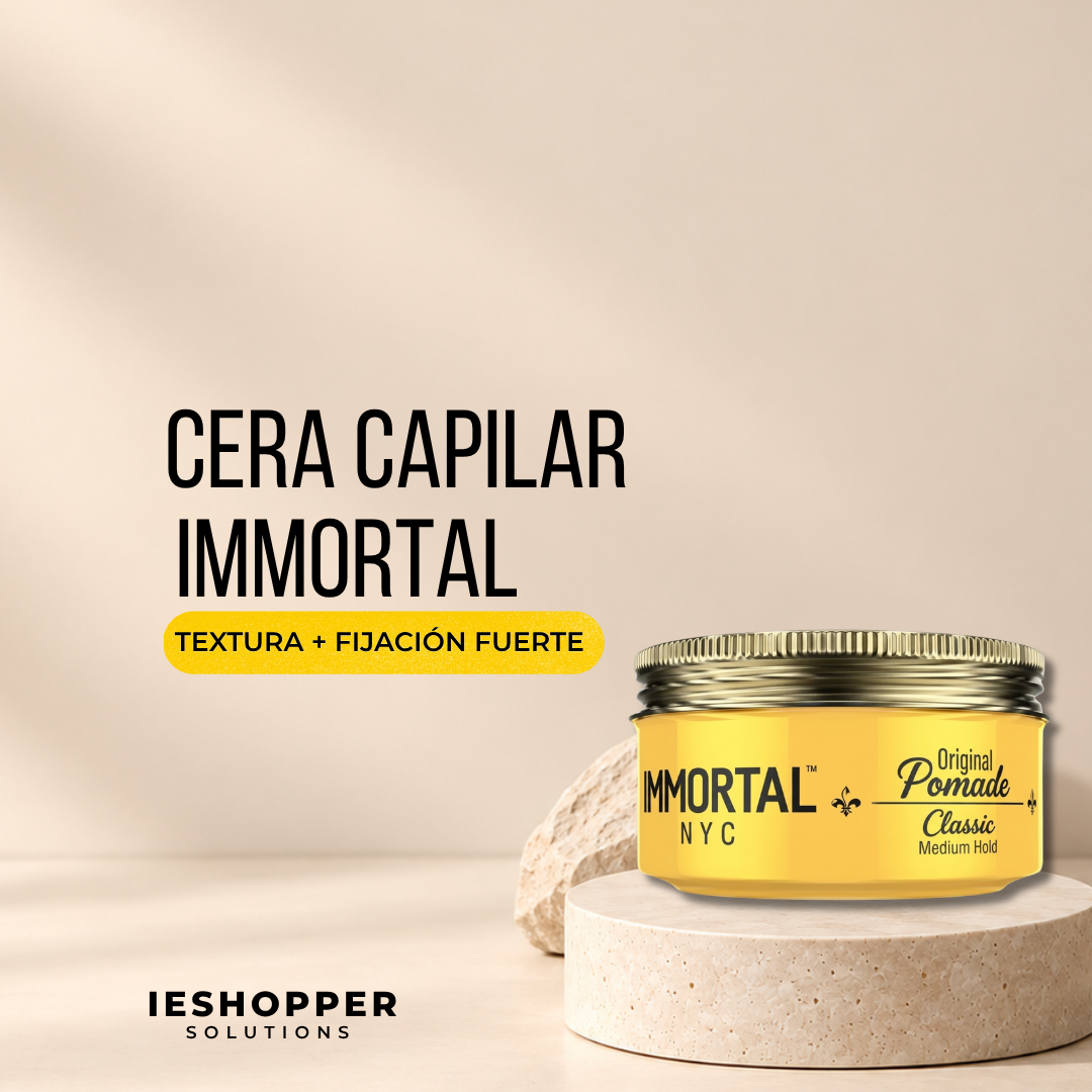 Pomada The Creed Immortal | Textura y Fijación Fuerte
