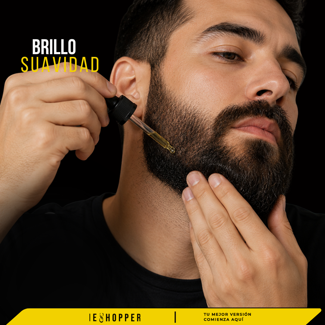 Aceite para Barba Hidratante | Suavidad y Brillo Natural