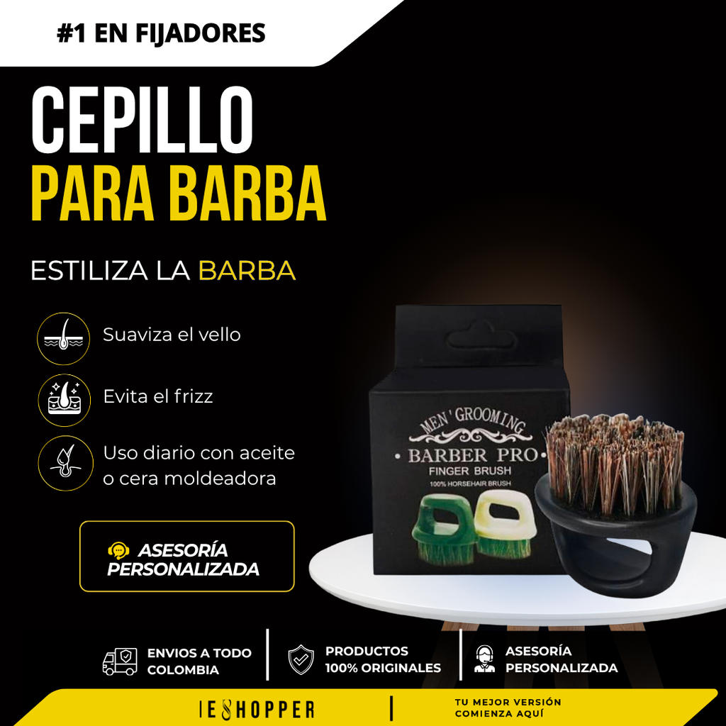 Cepillo Para Barba | Estilo Y Definición