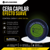 Cera Capilar Peinado con Fijación  |Control Caída y Libre de Sal