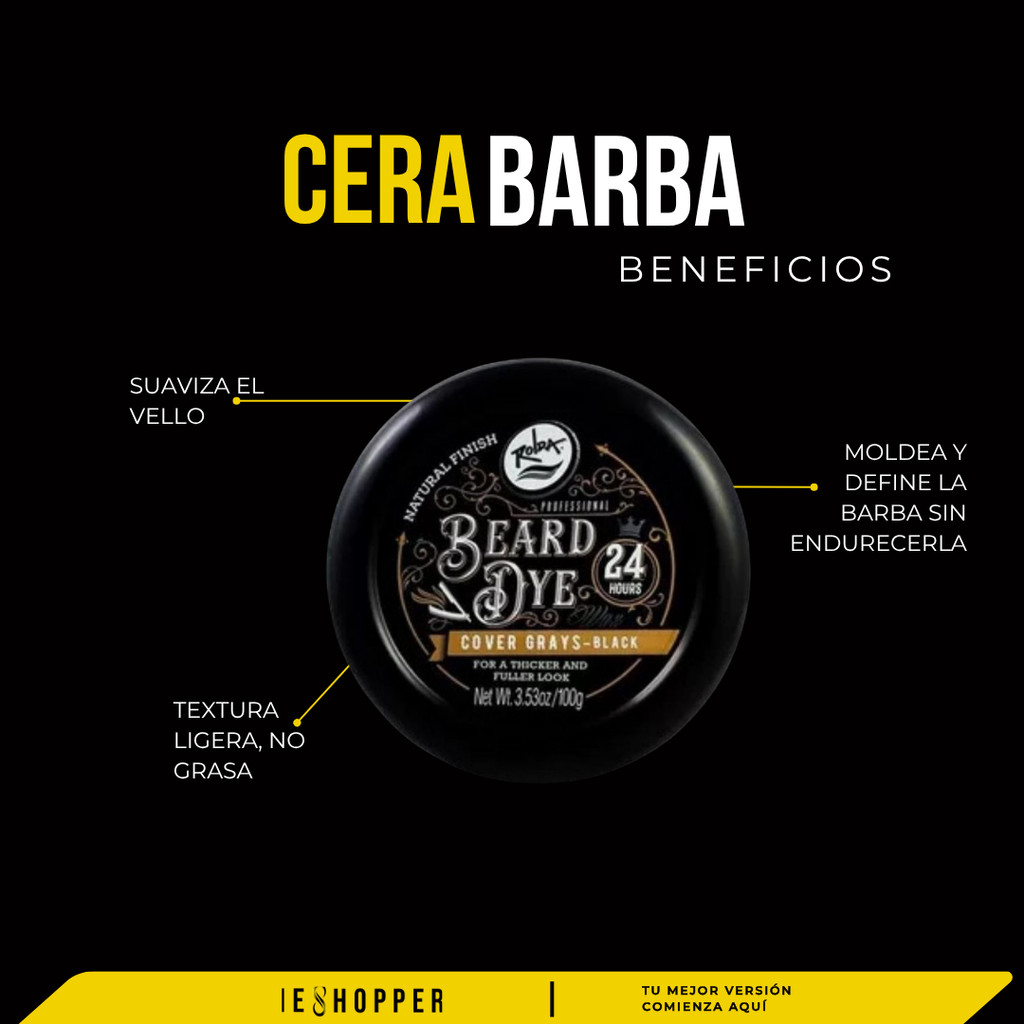 Cera Moldeadora para Barba | Control y Definición Natural