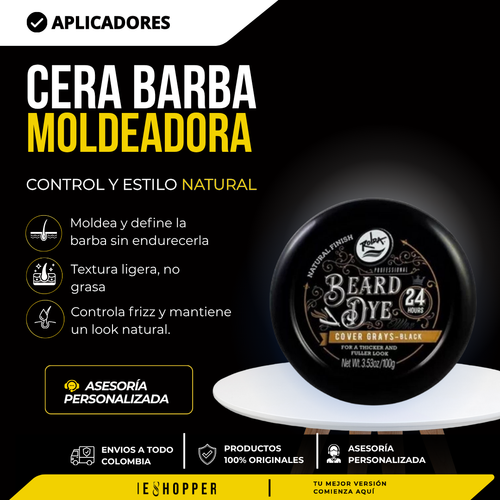 Cera Moldeadora para Barba | Control y Definición Natural