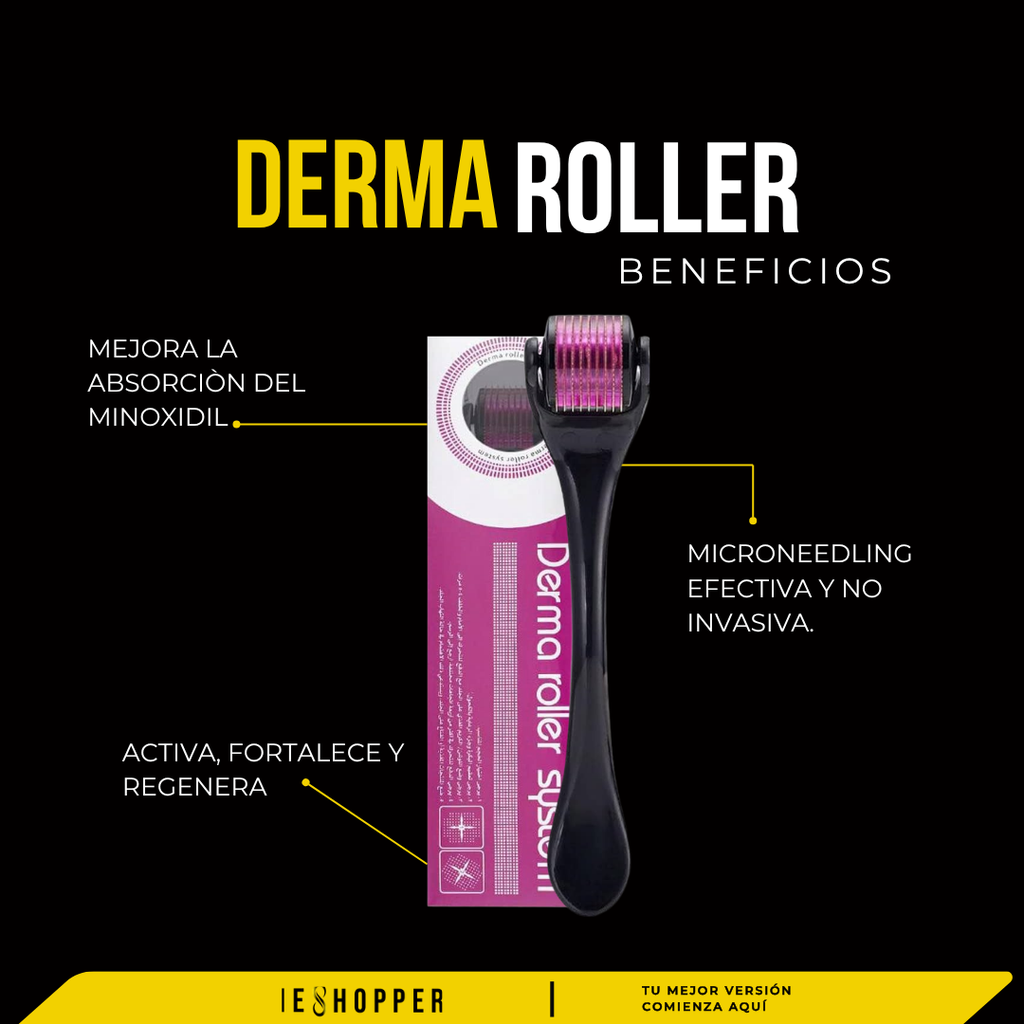 2 Dermaroller 0.5 mm Original | Activador de Folículos