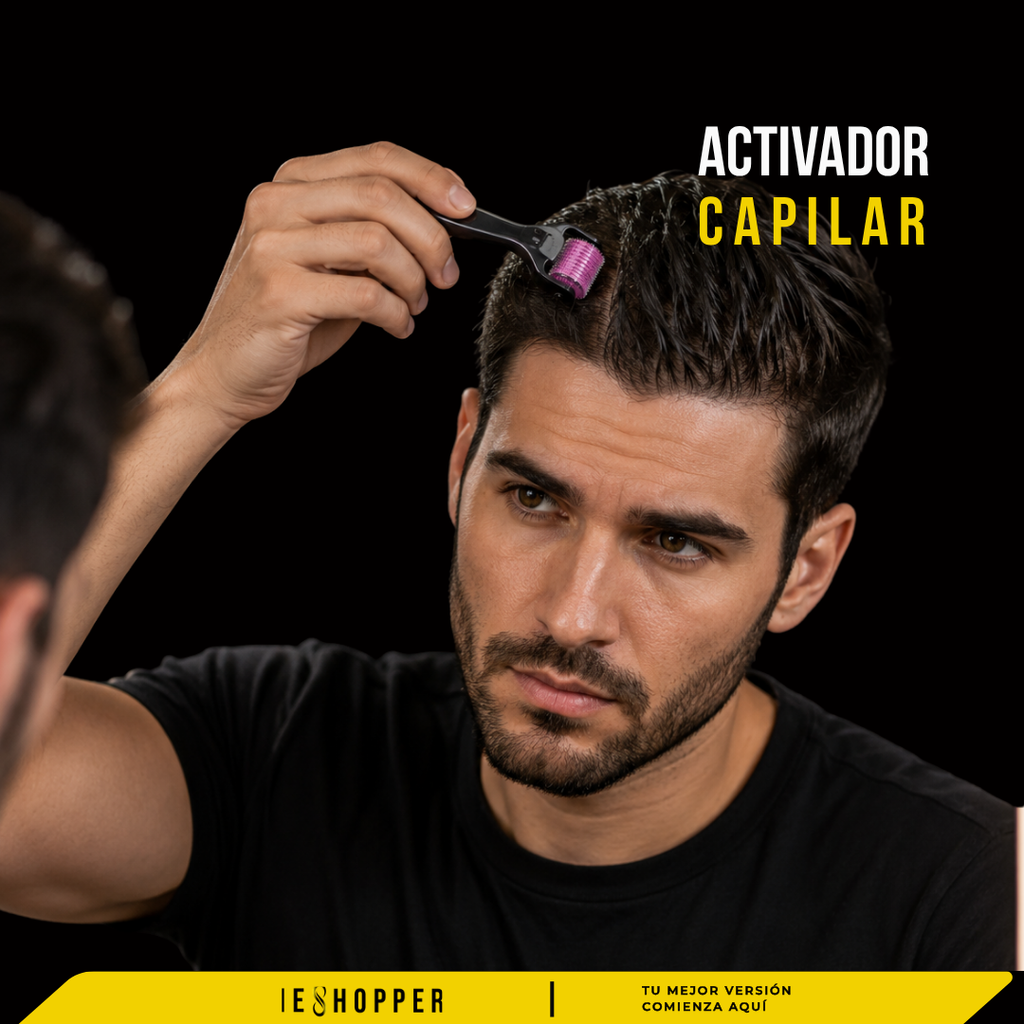 Dermaroller 0.5 mm para Barba, Cabello y Cejas