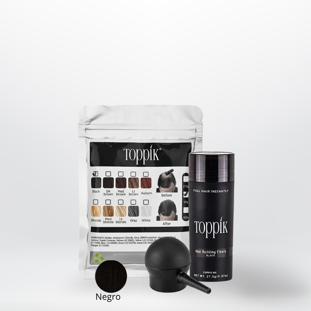 Fibras Capilares Negro Colombia | Cabello Más Poblado al Instante
