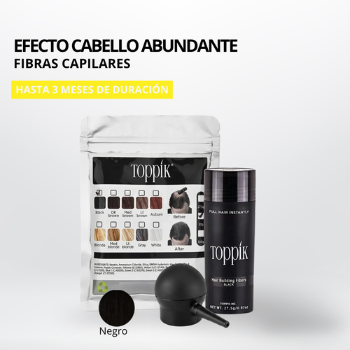 Fibras Capilares Negro Colombia | Cabello Más Poblado al Instante