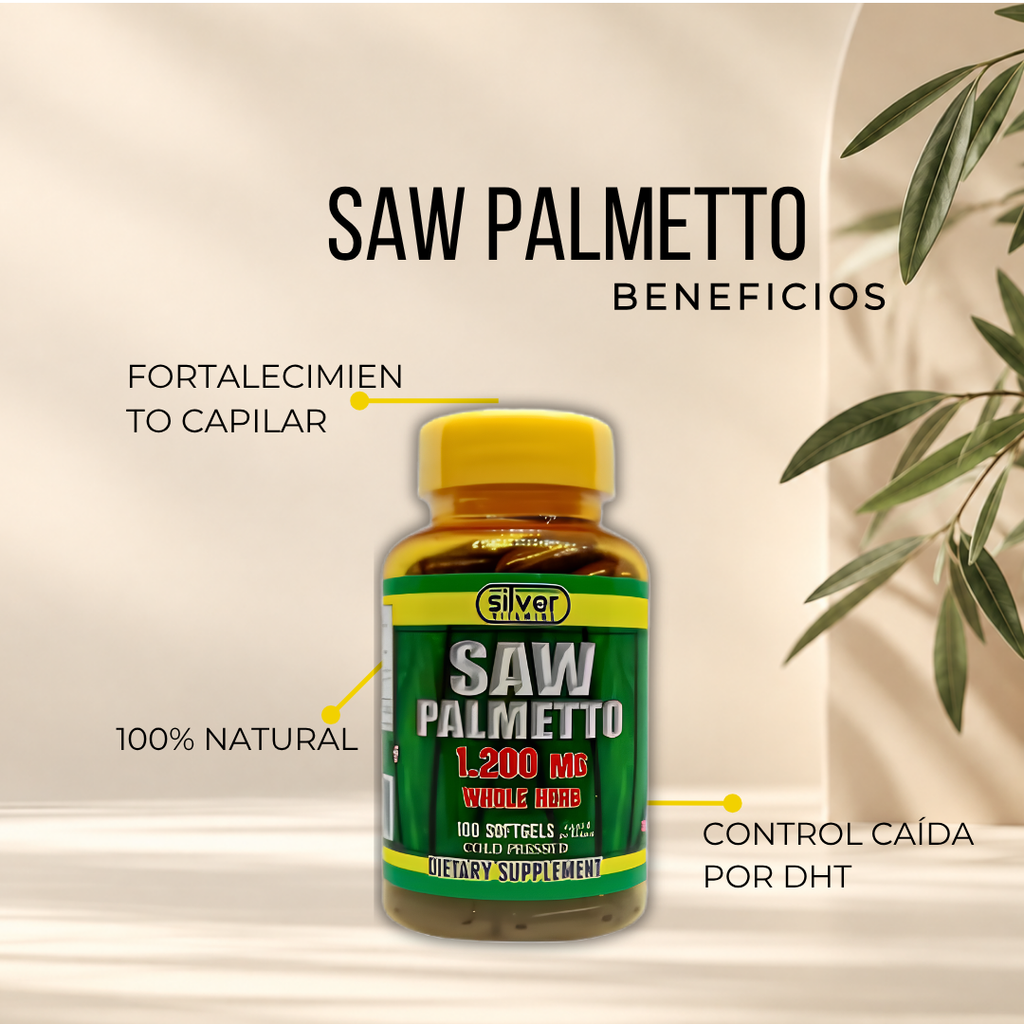Saw Palmetto 1.200 mg x100 Softgels
