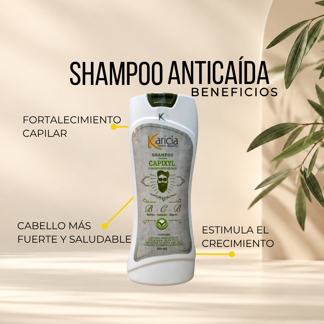 Promo X2 Shampoo Anticaída con Biotina | Mayor Volumen y Fortalecimiento