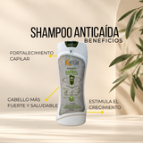 Promo X2 Shampoo Anticaída con Biotina | Mayor Volumen y Fortalecimiento