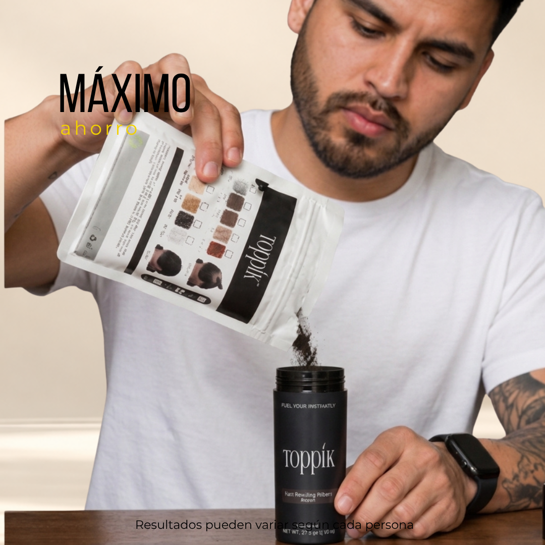 Fibras Capilares 50 g | Negro y Castaño Oscuro