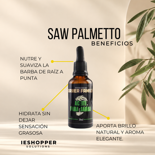 Aceite Hidratante Barber Family para Barba