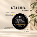 Cera Moldeadora Rolda para Barba | Control Natural
