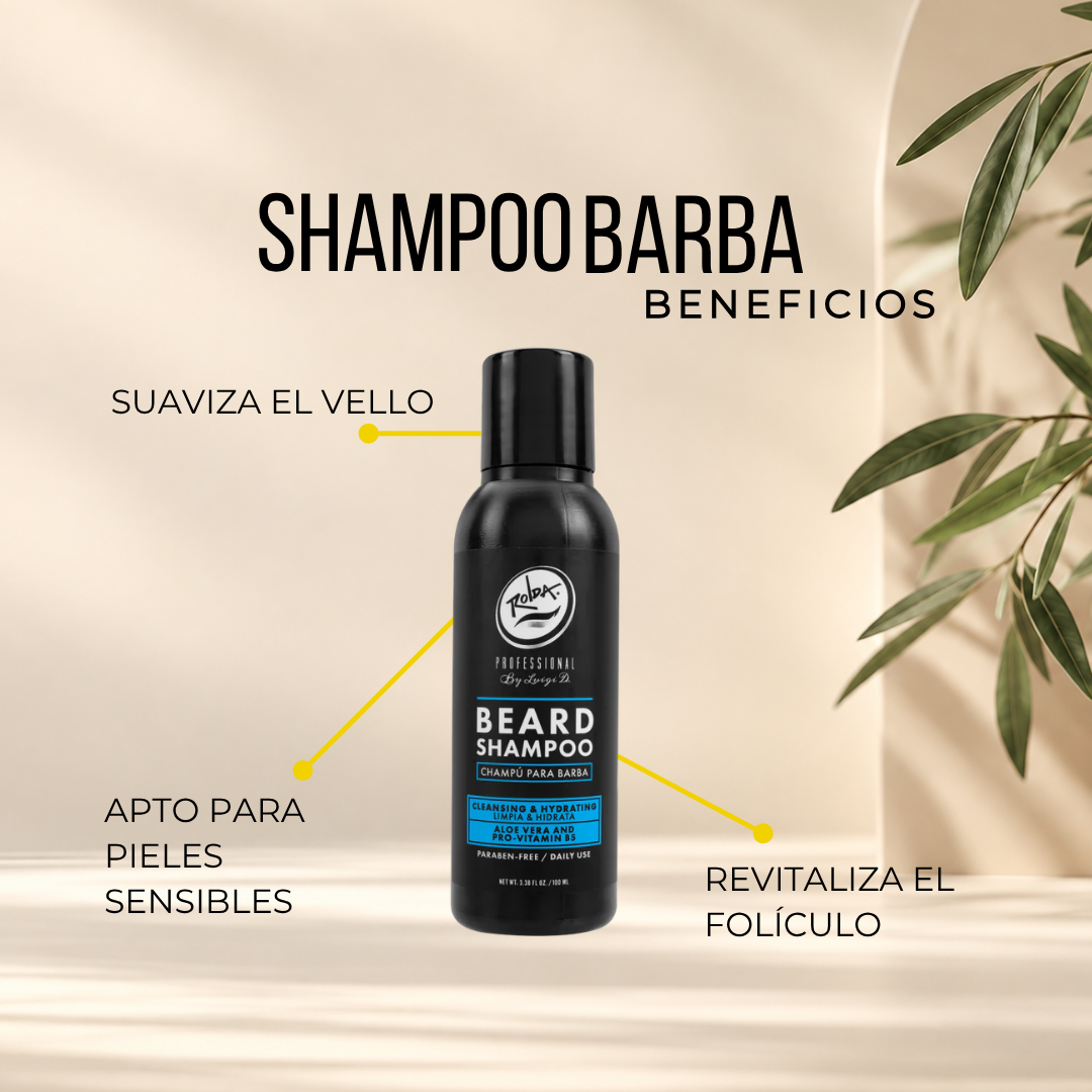 Shampoo Rolda para Barba | Limpieza e Hidratación