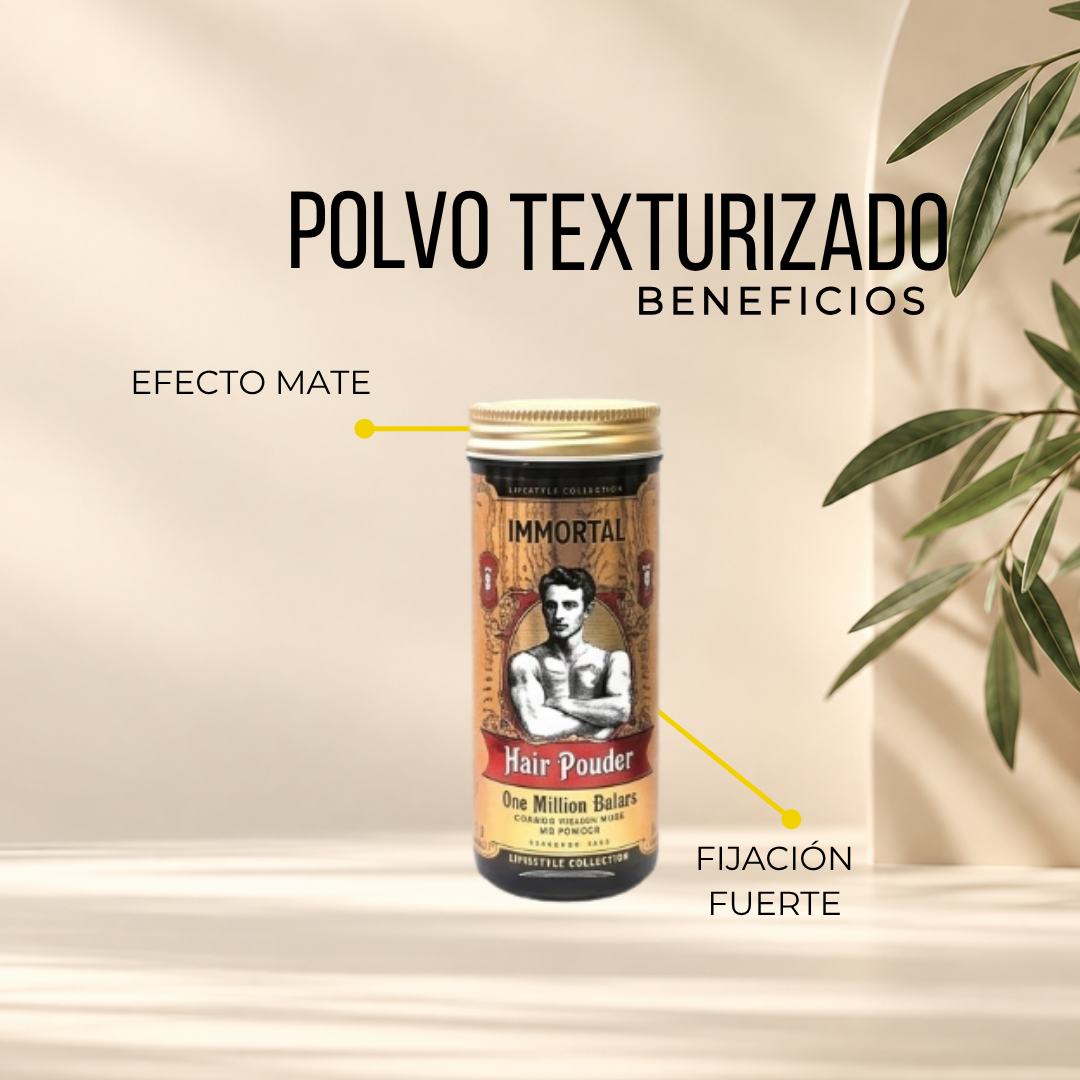 Polvo One Million Dollars Immortal | Volumen y Textura