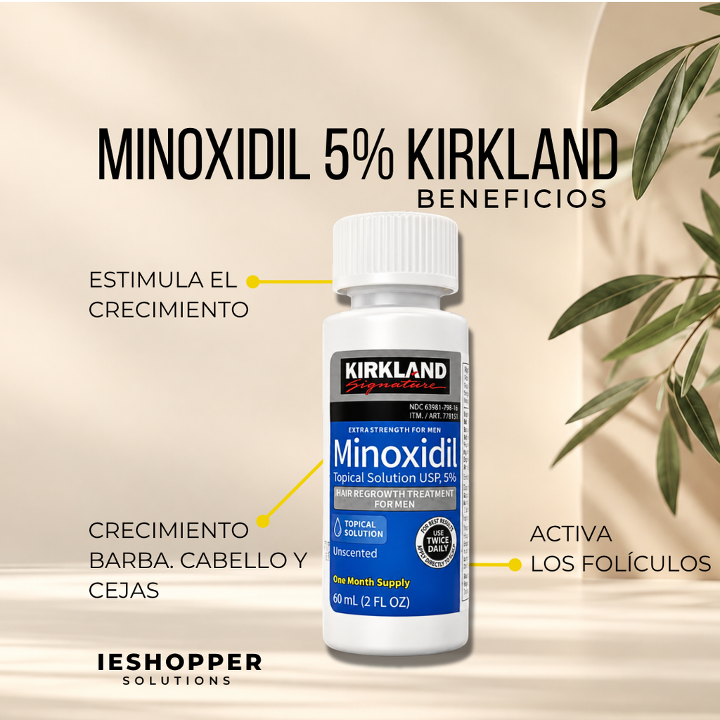 Minoxidil Kirkland x1 + Shampoo Karicia Capixyl