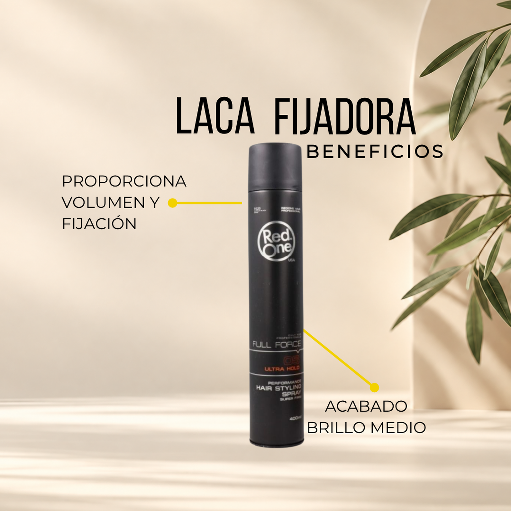 Laca RedOne Ultra Hold 400 ml | Fijación Fuerte