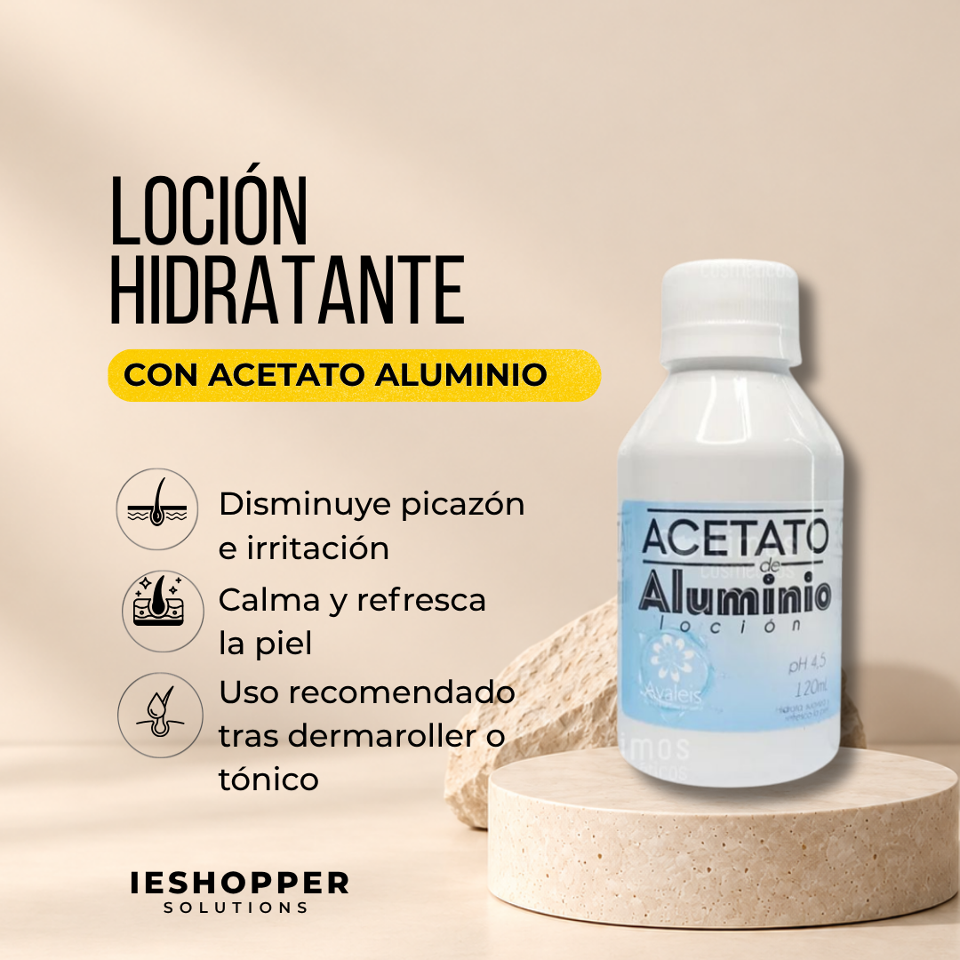 Loción de Acetato de Aluminio | Cuidado de la Piel