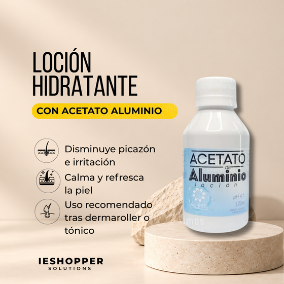 Loción de Acetato de Aluminio | Cuidado de la Piel