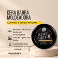 Cera Moldeadora Rolda para Barba | Control Natural