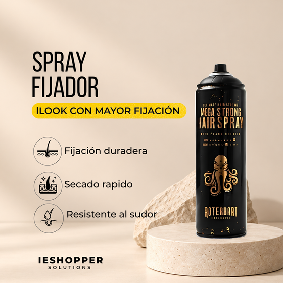 Spray Fijador Roterbart para Fibras Capilares