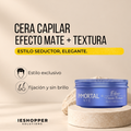 Pomada Fiber Cream Immortal | Textura y Fijación Flexible