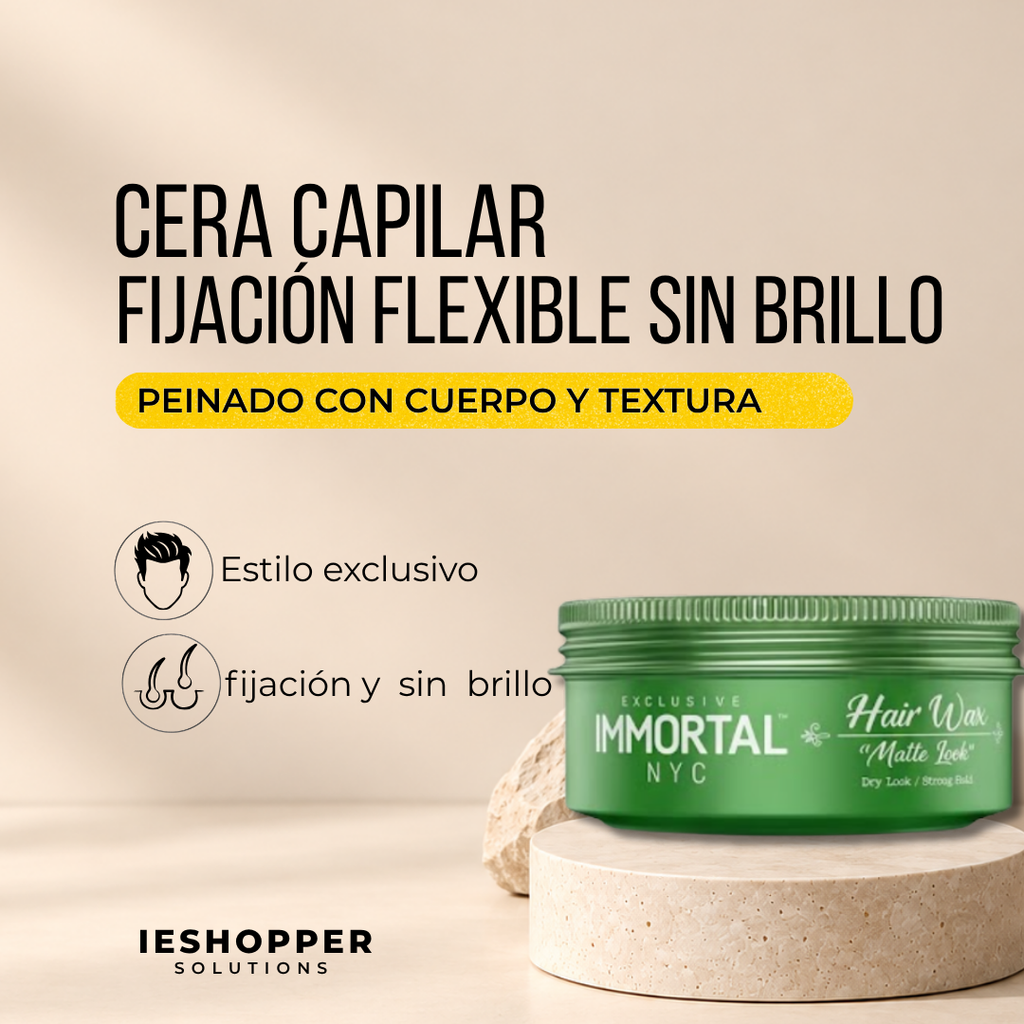 Promo x2 Ceras para Peinado Matte | IESHOPPER