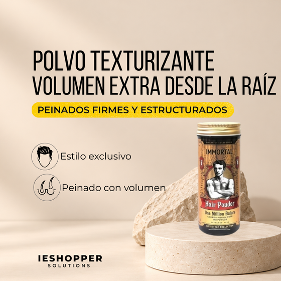 Polvo One Million Dollars Immortal | Volumen y Textura