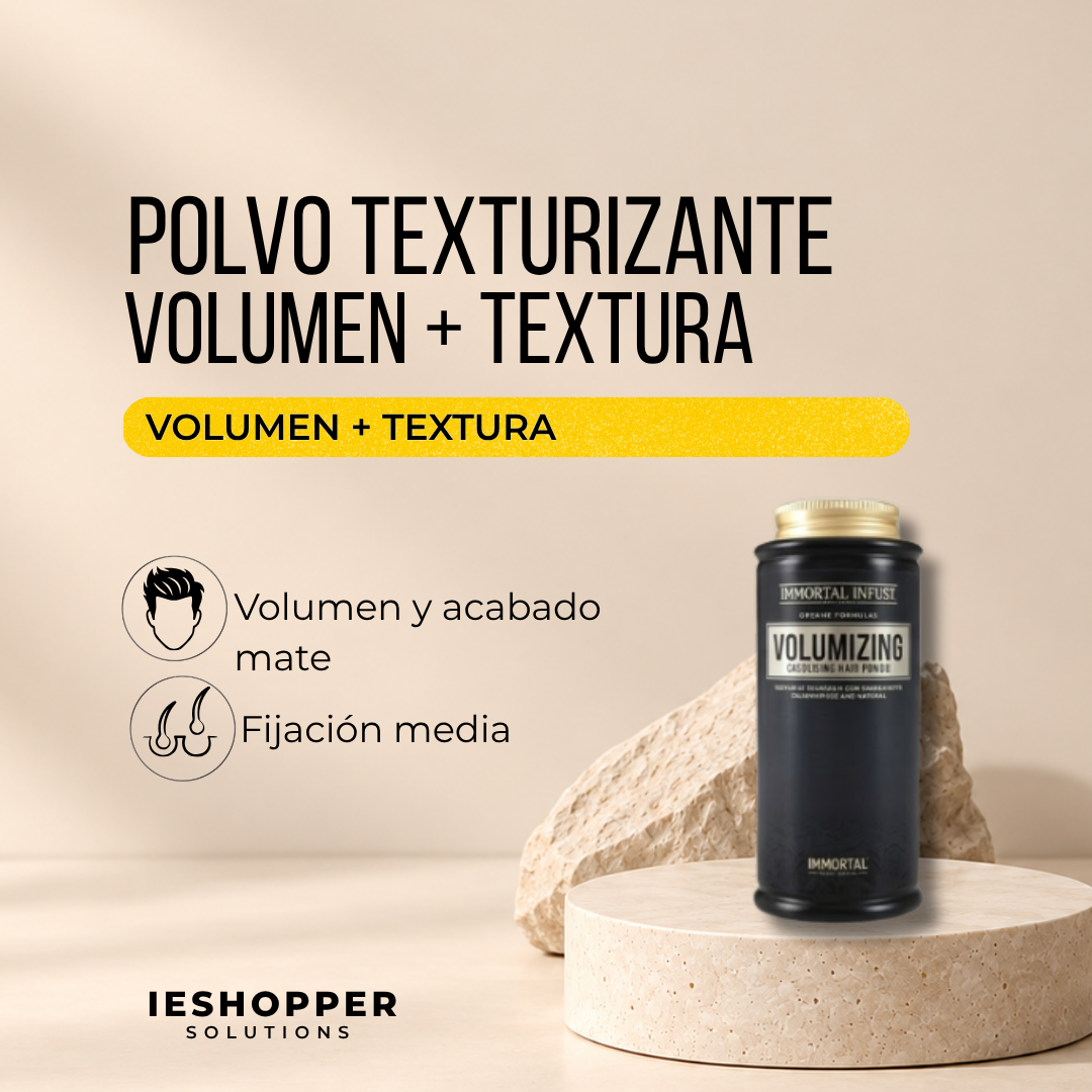 Polvo Volumizing Immortal | Volumen desde la Raíz