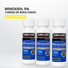 Minoxidil Kirkland 5% Pack x3 Original Colombia | Crecimiento de Barba y Cabello