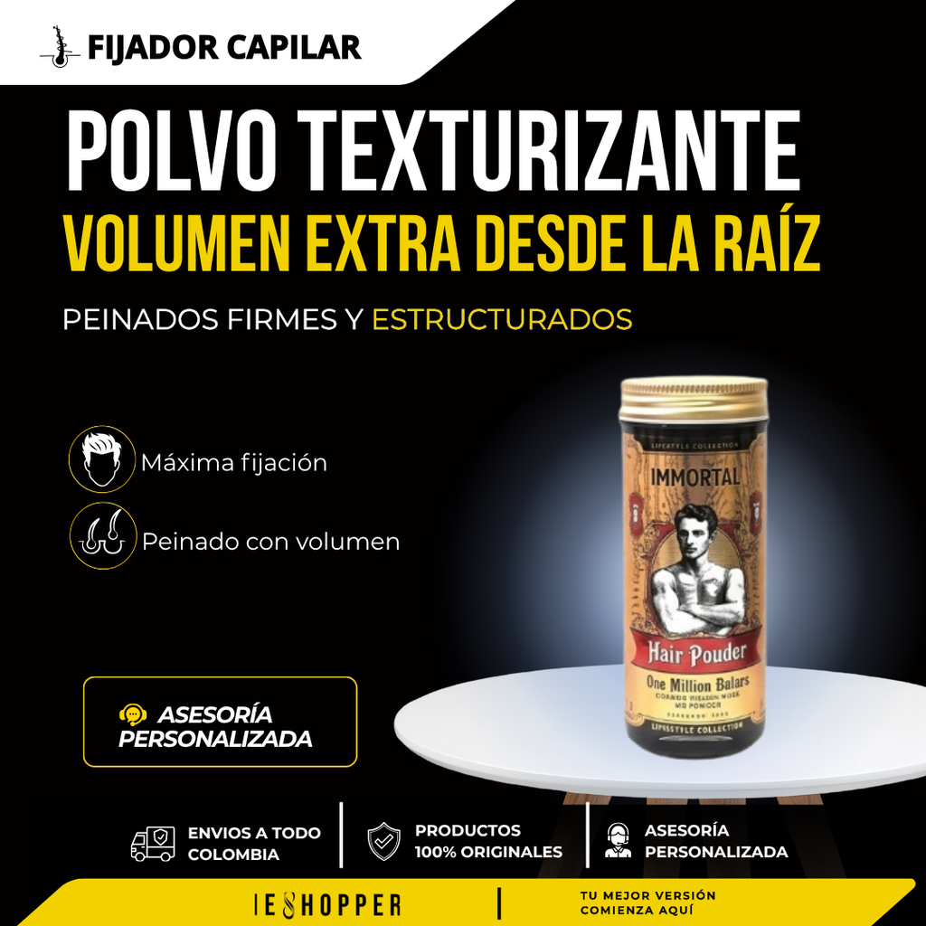 Polvo Texturizante One Million Dollars Immortal – Volumen y Textura
