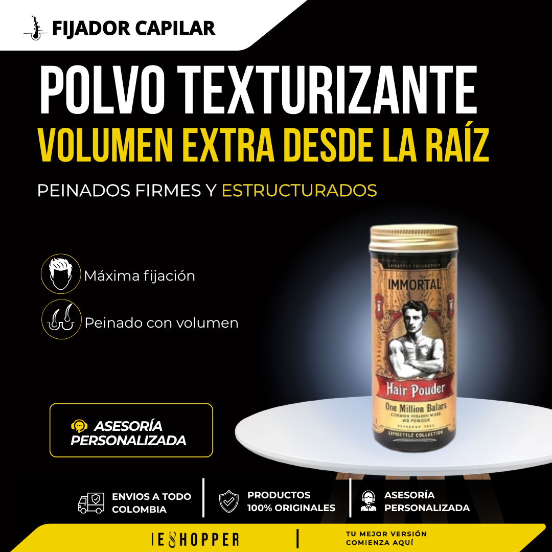 Polvo Texturizante One Million Dollars Immortal – Volumen y Textura