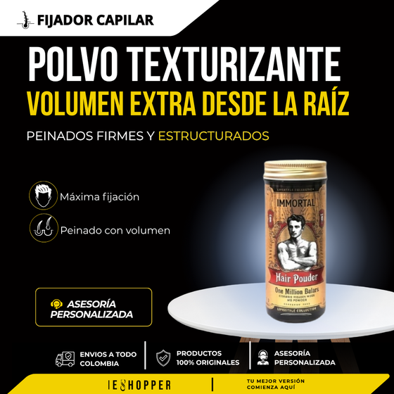 Polvo Texturizante One Million Dollars Immortal – Volumen y Textura