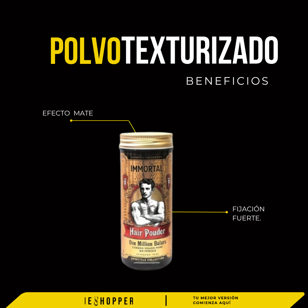 Polvo Texturizante One Million Dollars Immortal – Volumen y Textura