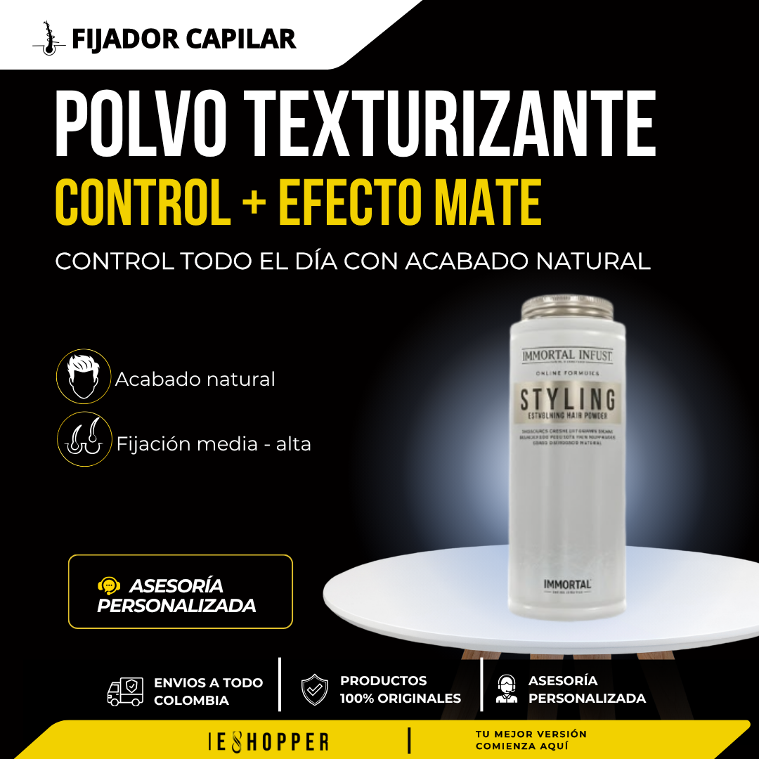 Polvo Texturizante para Peinado- Styling Powder Immortal