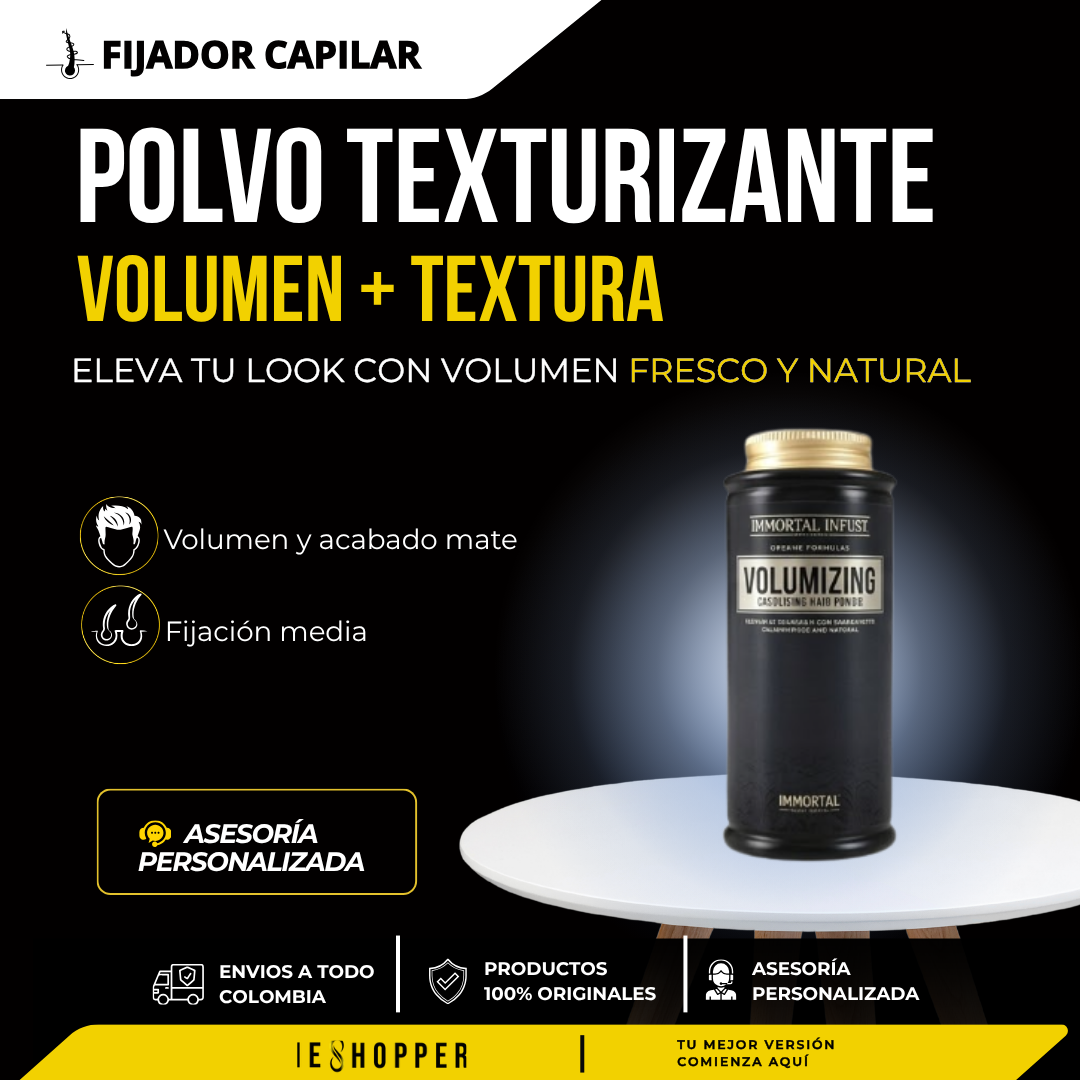 Polvo Texturizante Cabello Volumizing Powder Immortal