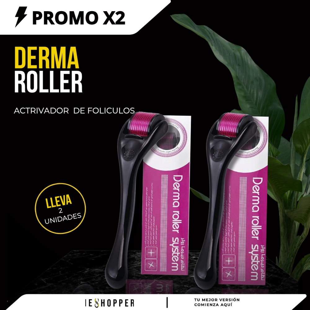 2 Dermaroller 0.5 mm Original | Activador de Folículos